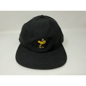 Vans x Peanuts Snoopy Embroidered Black Baseball Cap One Size Fits All